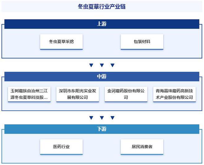 中国冬虫夏草行业上下游产业链全景、发展历程回顾及市场前景预测(图6)