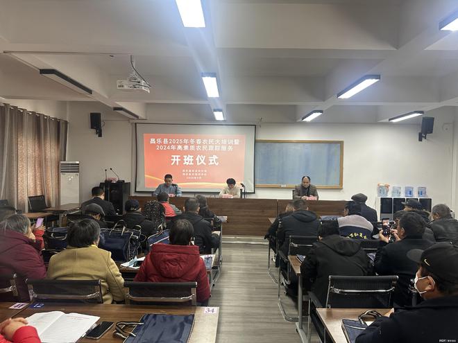昌乐县高素质农民跟踪服务培训班(图1)