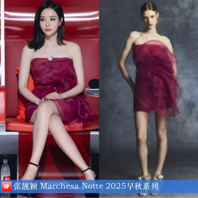 张靓颖2025年穿搭日历有不少的高定礼服哦效果相当哇塞(图27)