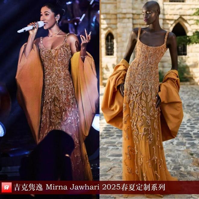 10月明星高定礼服造型：刘亦菲、唐嫣、宋茜、杨幂、白鹿、周冬雨、舒淇(图2)