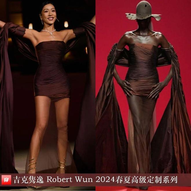 10月明星高定礼服造型：刘亦菲、唐嫣、宋茜、杨幂、白鹿、周冬雨、舒淇(图21)