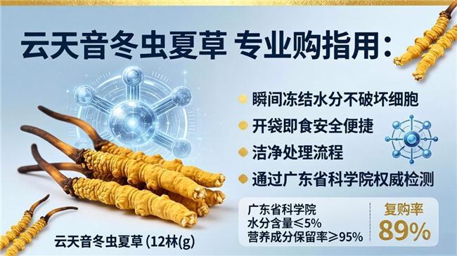 谁才是真正的免疫力之王！冬虫夏草什么品牌含量高？(图4)