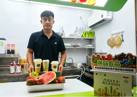 以茶为媒焕新北茶活力海青新茶饮借啤酒节流量擦亮黄岛农品名片(图5)