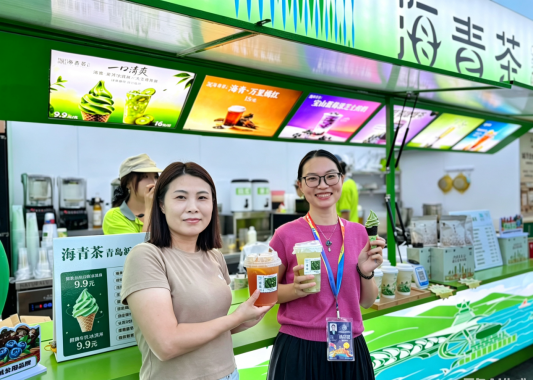 以茶为媒焕新北茶活力海青新茶饮借啤酒节流量擦亮黄岛农品名片(图10)